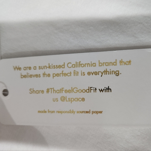 NWT L * SPACE set Axel top & Foley Bitsy Bottom Bundle Amber Orange SZ Small - Picture 7 of 10